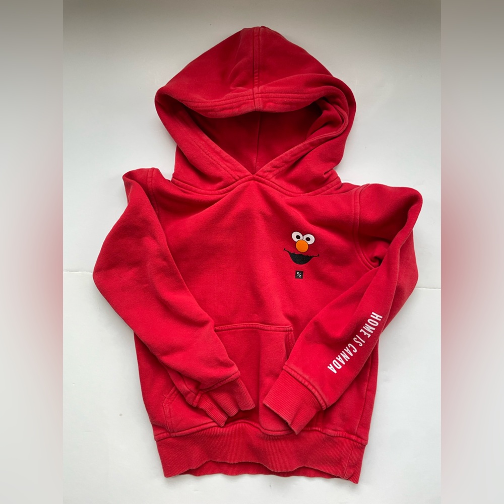 (2/$30) Kids Peace Collective Elmo hoodie - xs